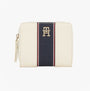 Tommy Hilfiger Womens monogram wallet with TH signature Cream