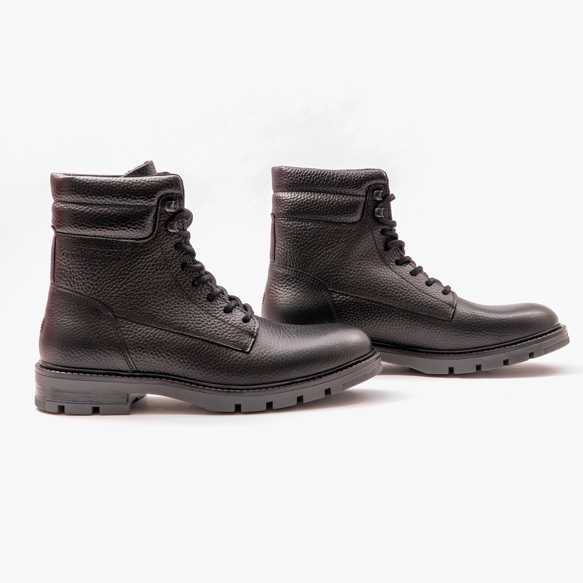 Tommy Hilfiger WARM PADDED HILFIGER LTH Mens Boots Black