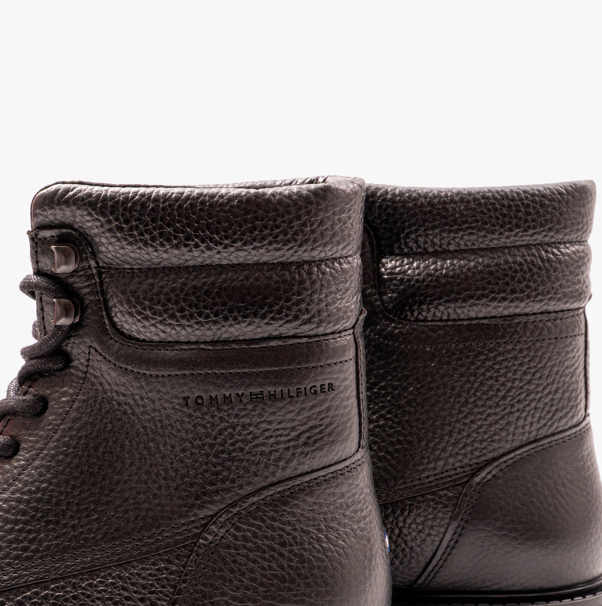 Tommy Hilfiger WARM PADDED HILFIGER LTH Mens Boots Black