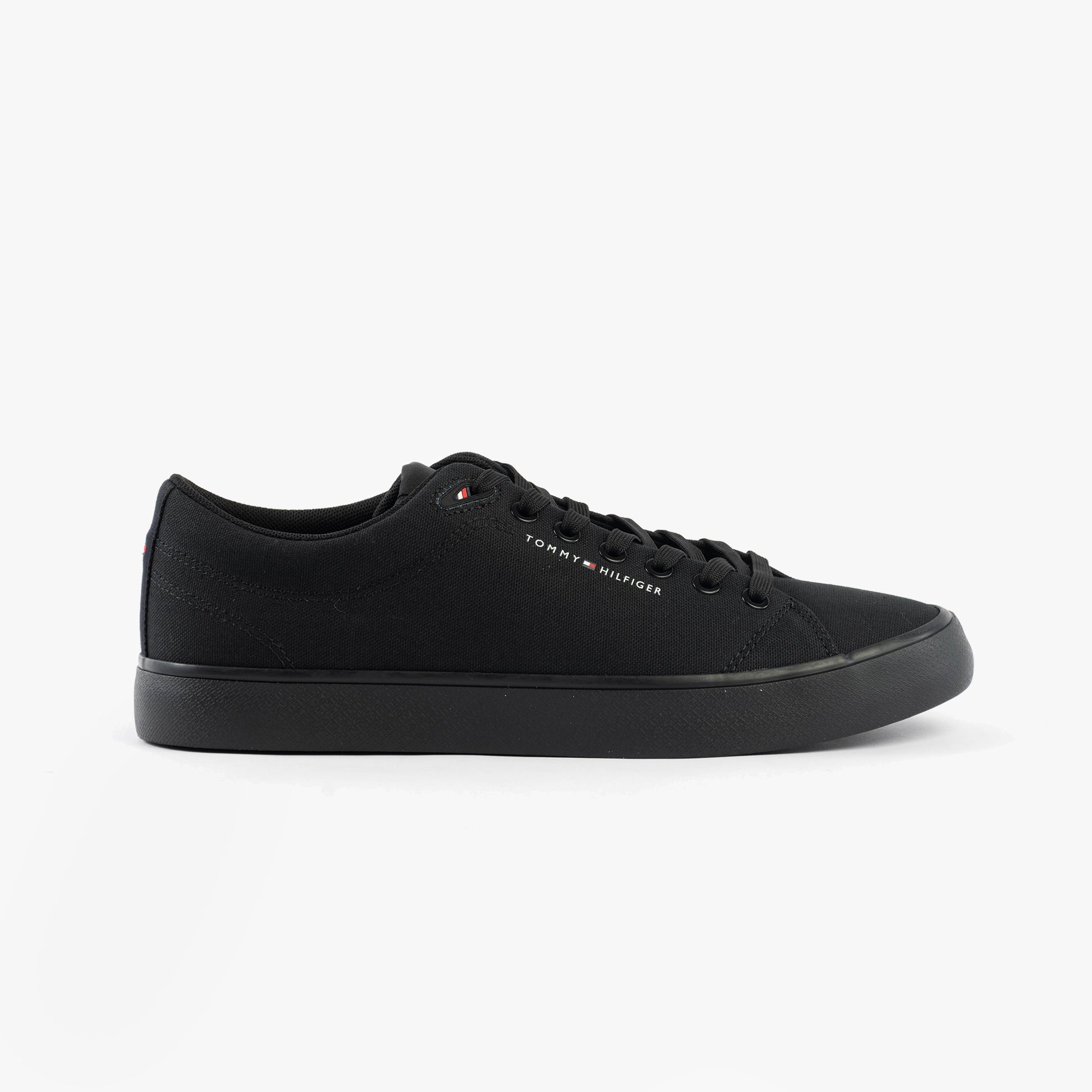 Tommy Hilfiger LOGO PATCH Mens Trainers Black