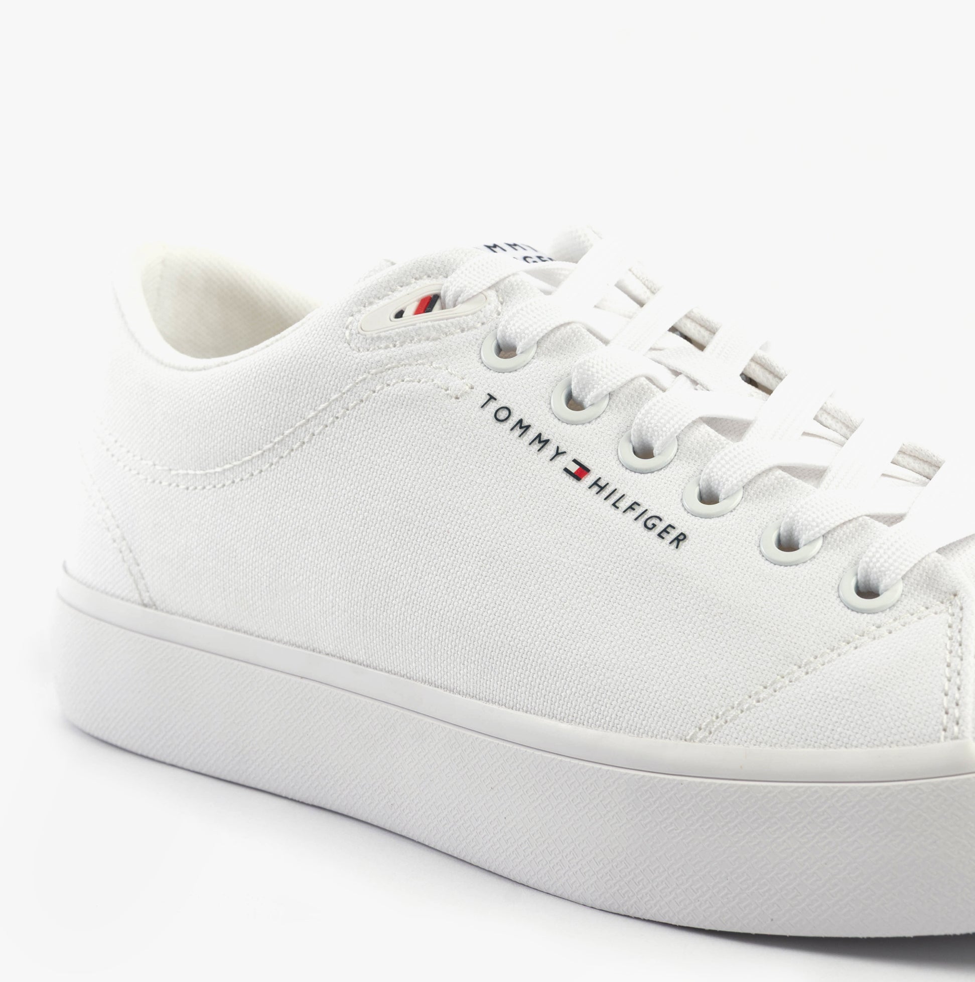 Tommy Hilfiger LOGO PATCH Mens Trainers White