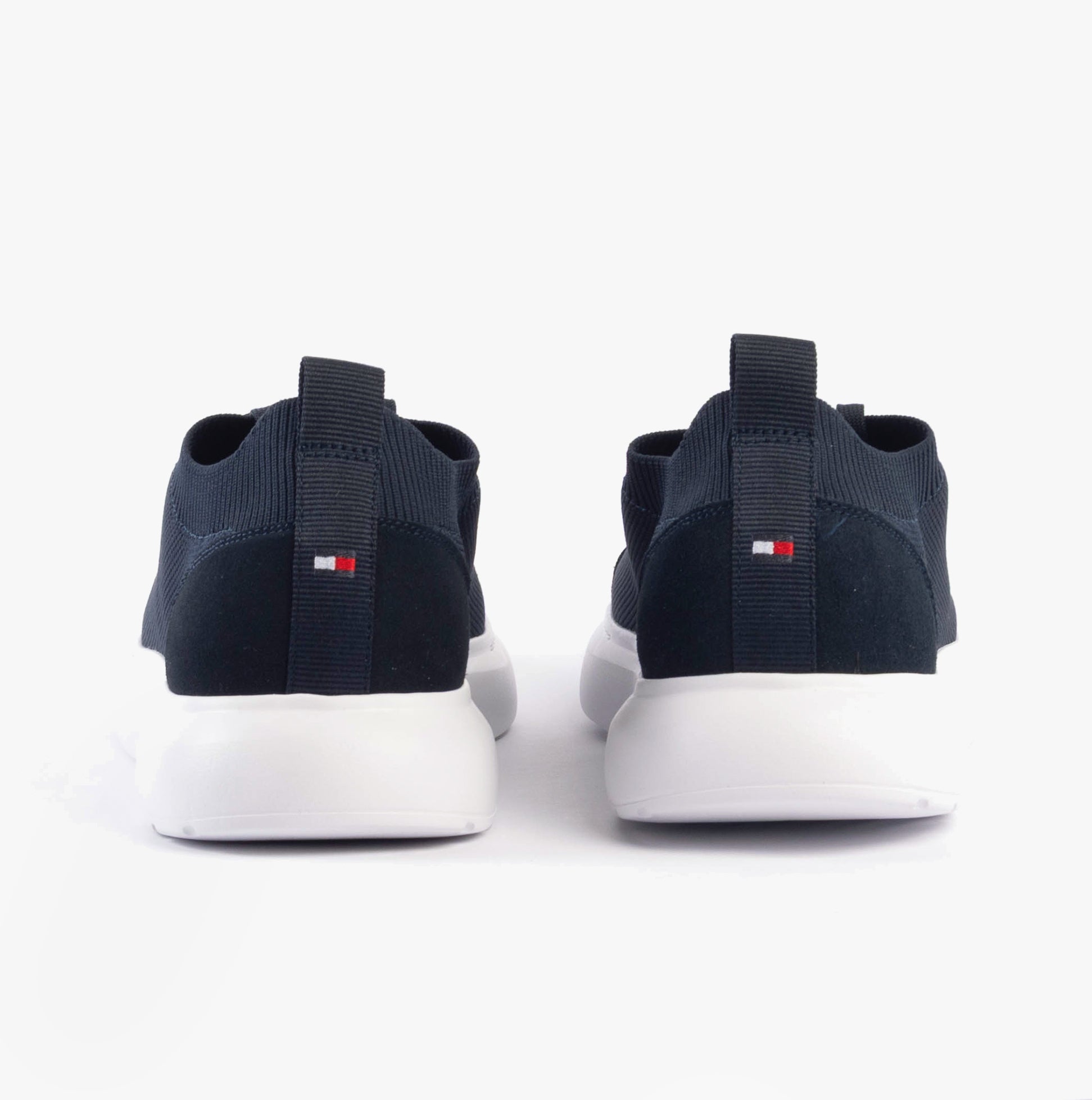 Tommy Hilfiger MONO-SOCK KNIT Mens Trainers Desert Sky