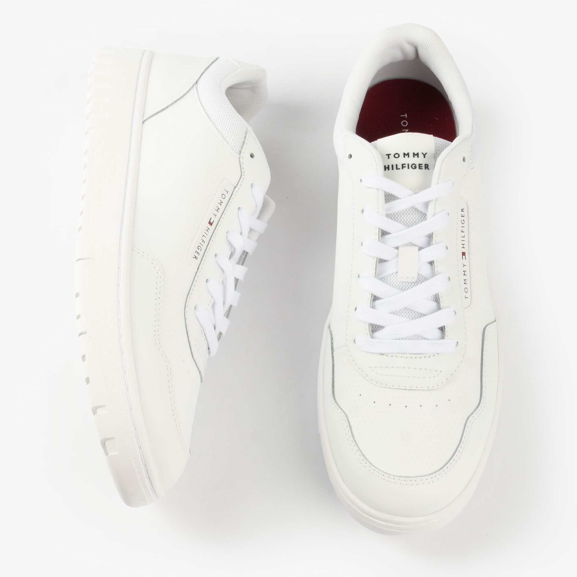 Tommy Hilfiger TH BASKET CORE Mens Trainers White