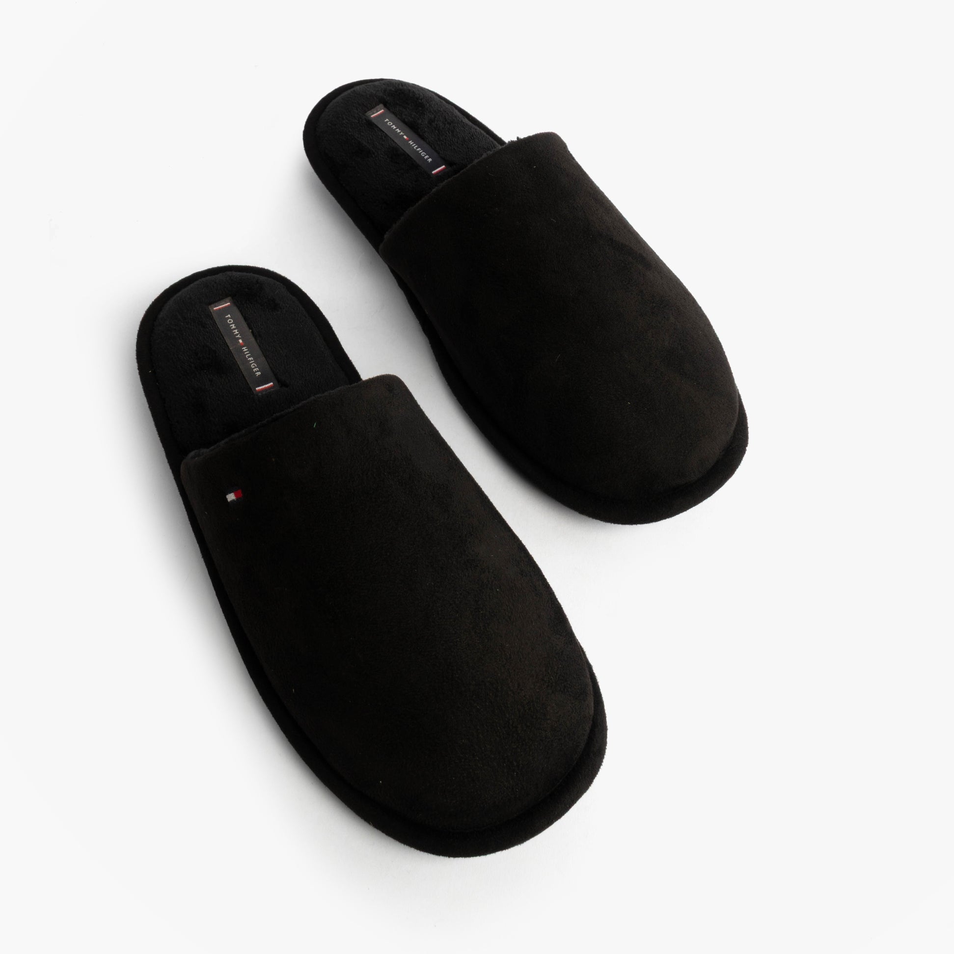 Tommy Hilfiger CORE HILFIGER FLAG H Mens Mule Slippers Black