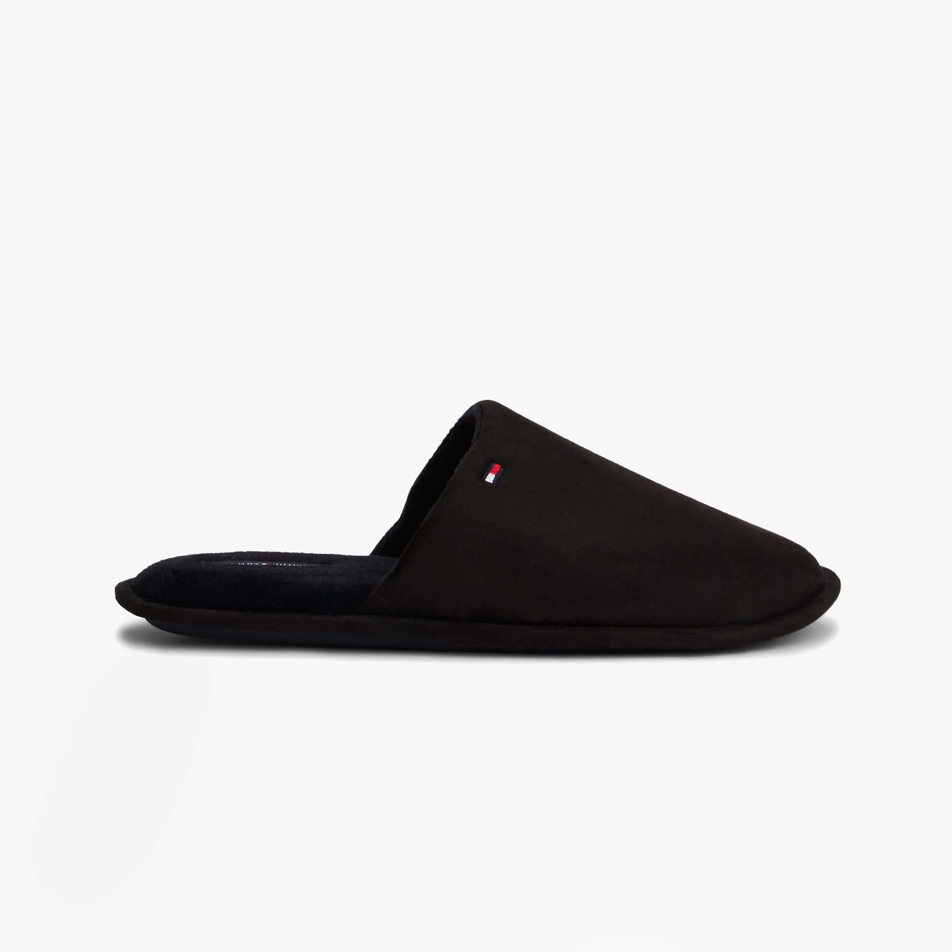 Tommy Hilfiger CORE HILFIGER FLAG H Mens Mule Slippers Black