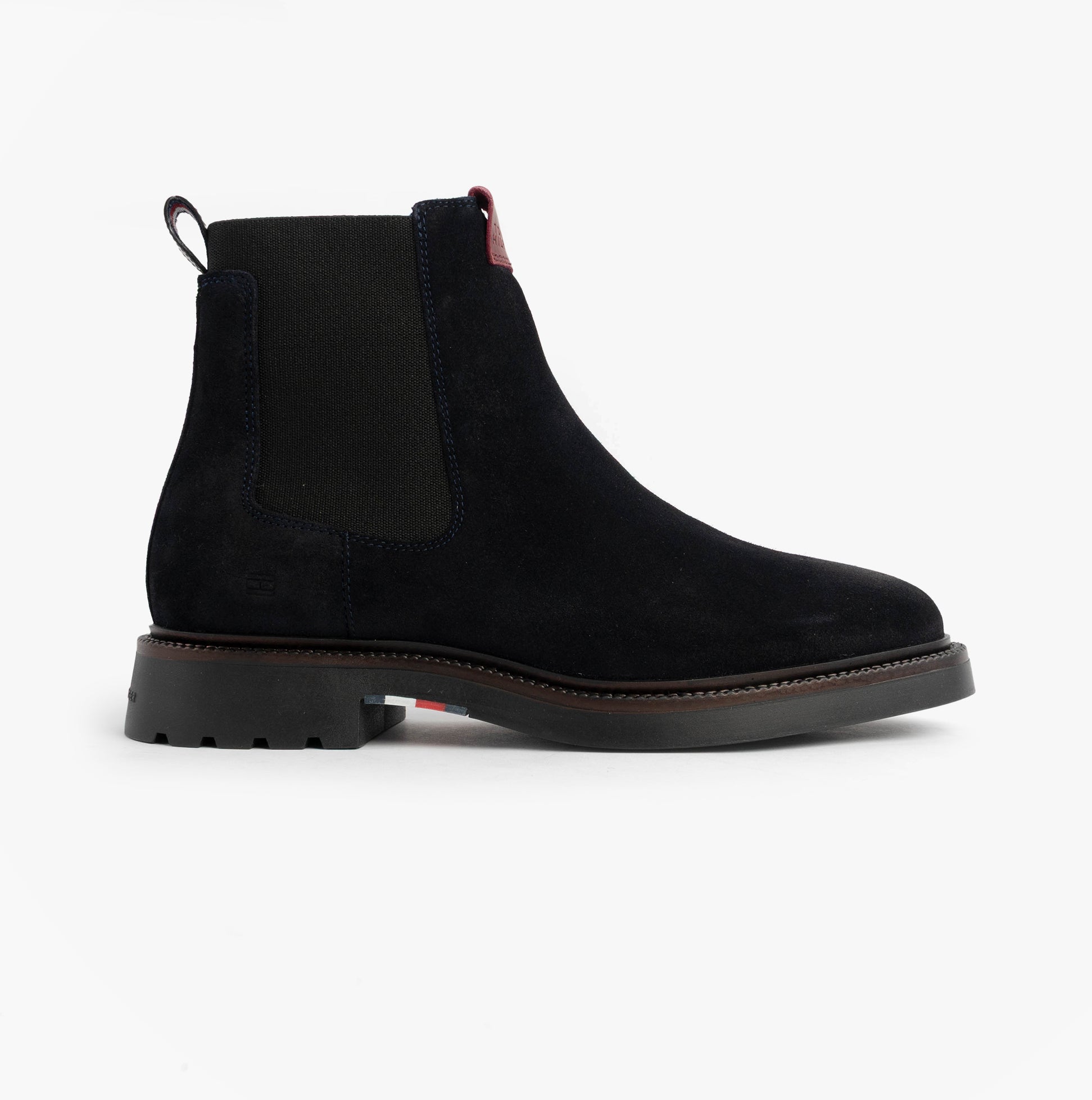 Tommy Hilfiger HILFIGER COMFORT Mens Suede Chelsea Boots Desert Sky
