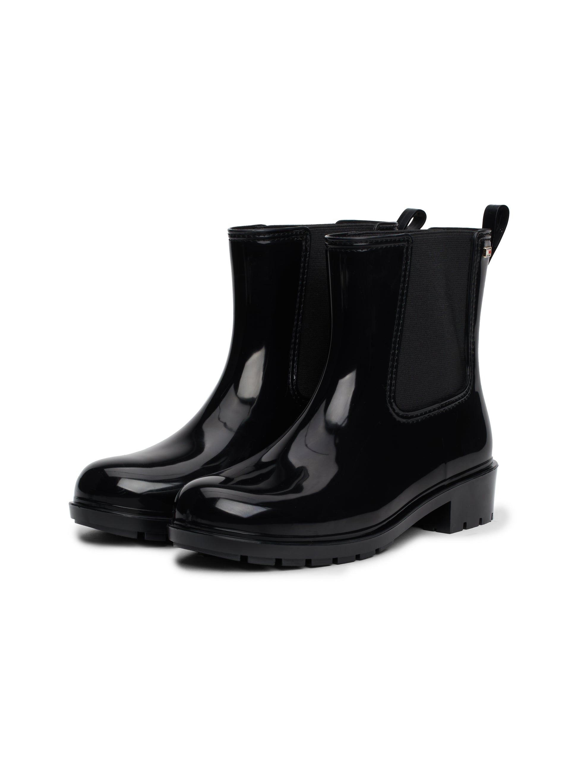 Tommy Hilfiger FLAG Womens Rainboots Black