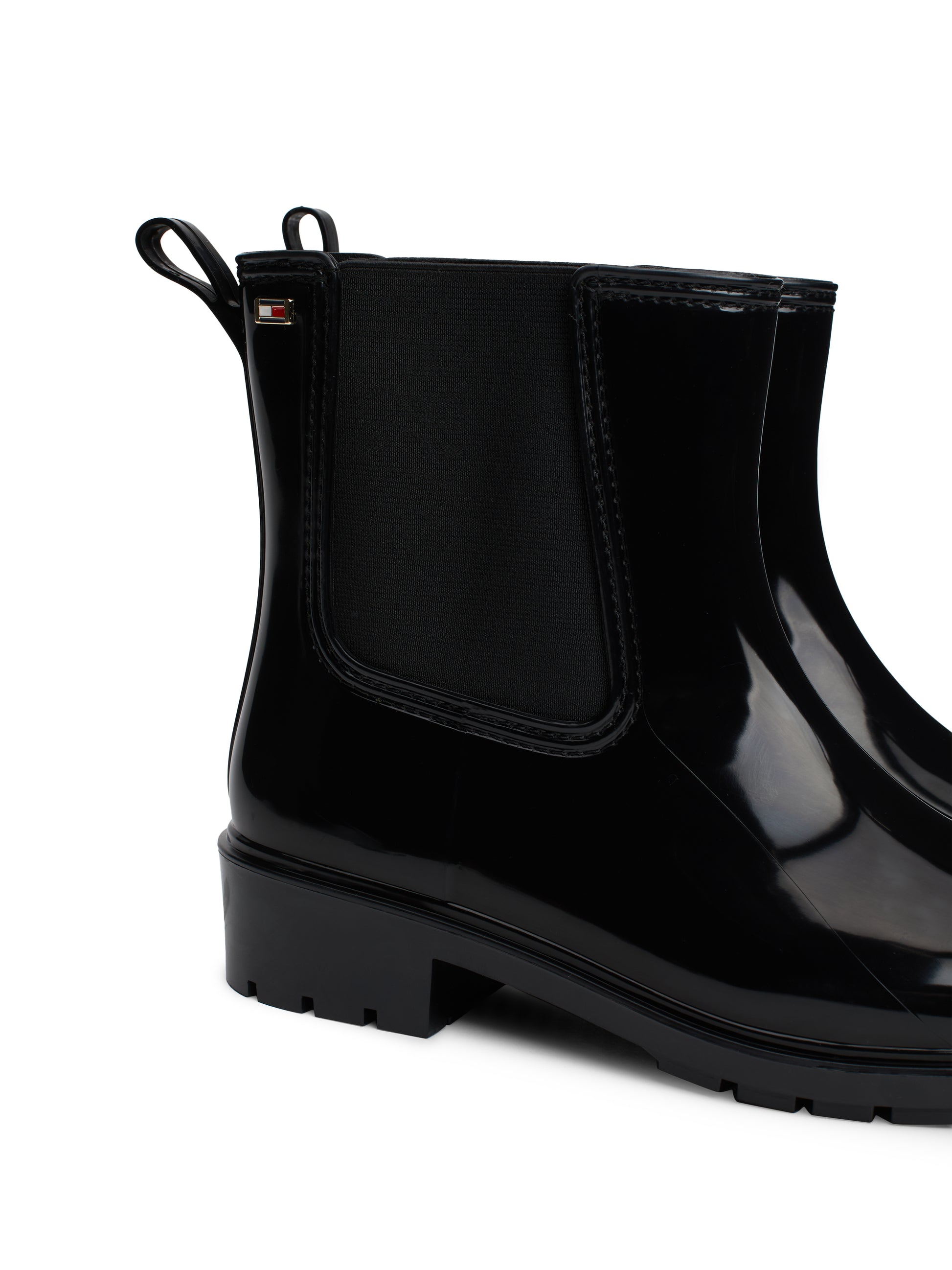 Tommy Hilfiger FLAG Womens Rainboots Black