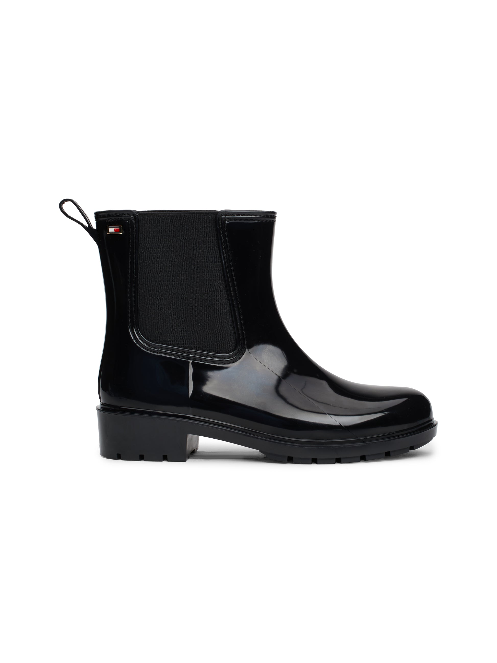 Tommy Hilfiger FLAG Womens Rainboots Black