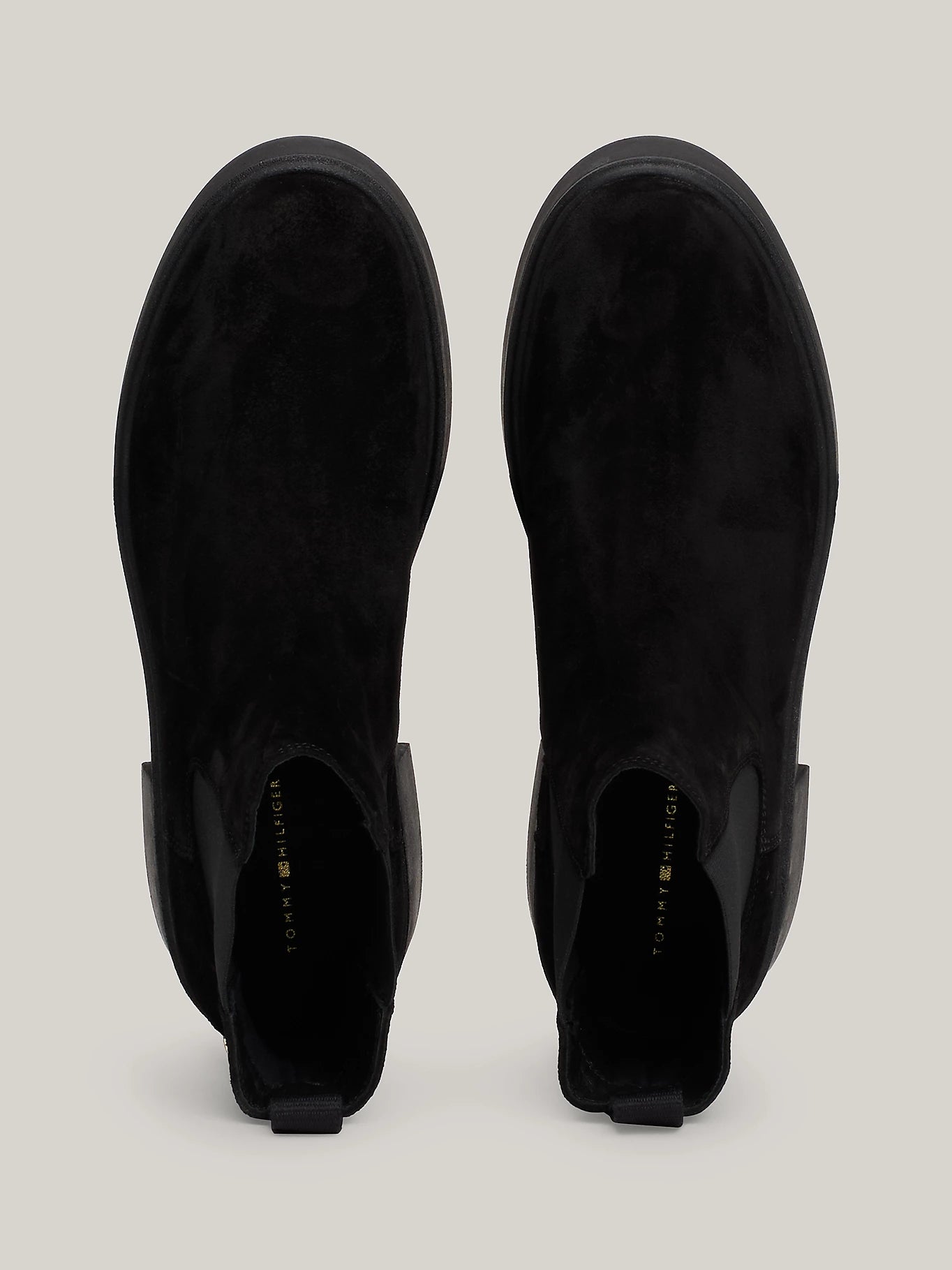 Tommy Hilfiger MINIMAL SUEDE Womens Chelsea Boots Black