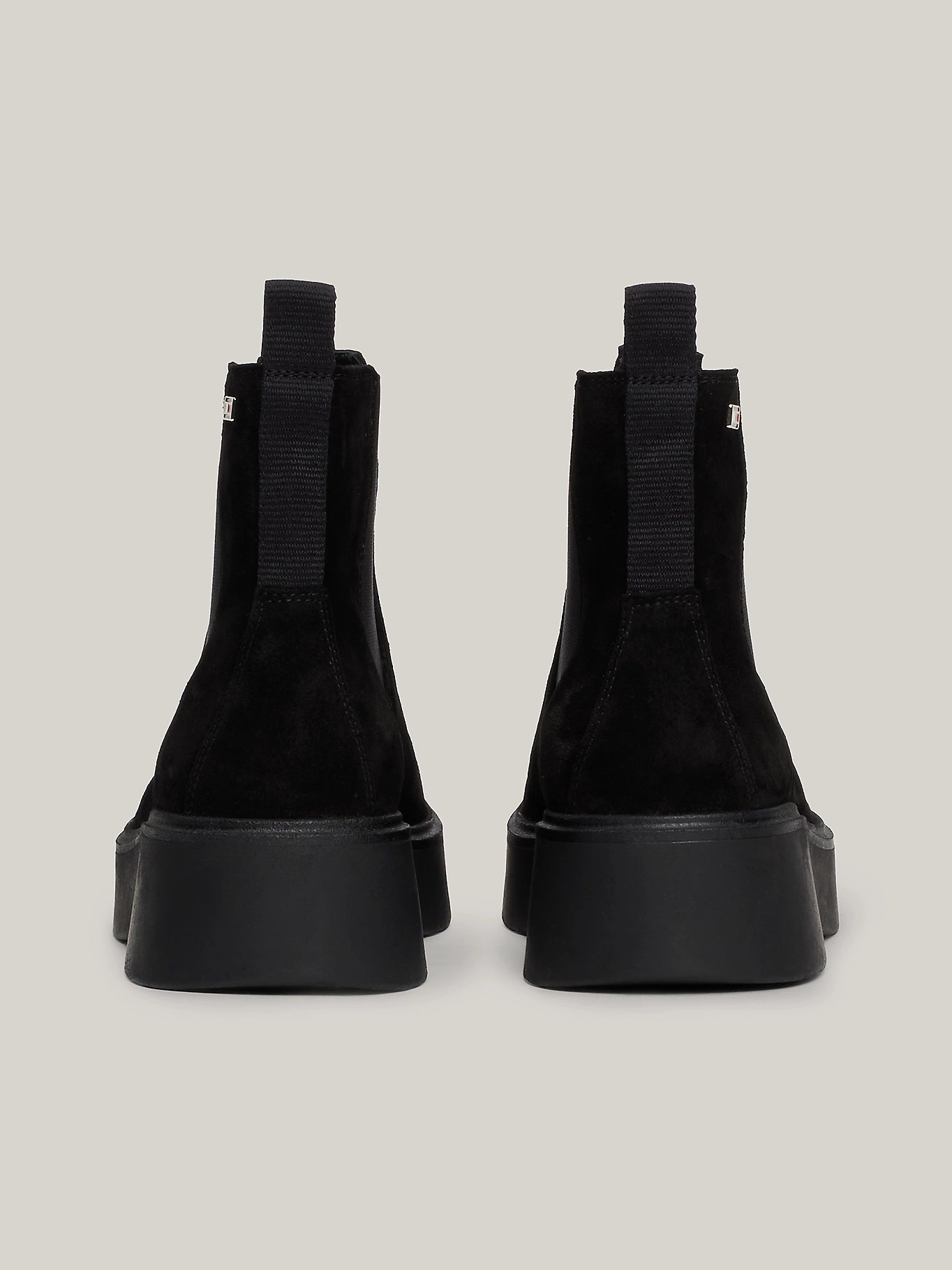 Tommy Hilfiger MINIMAL SUEDE Womens Chelsea Boots Black