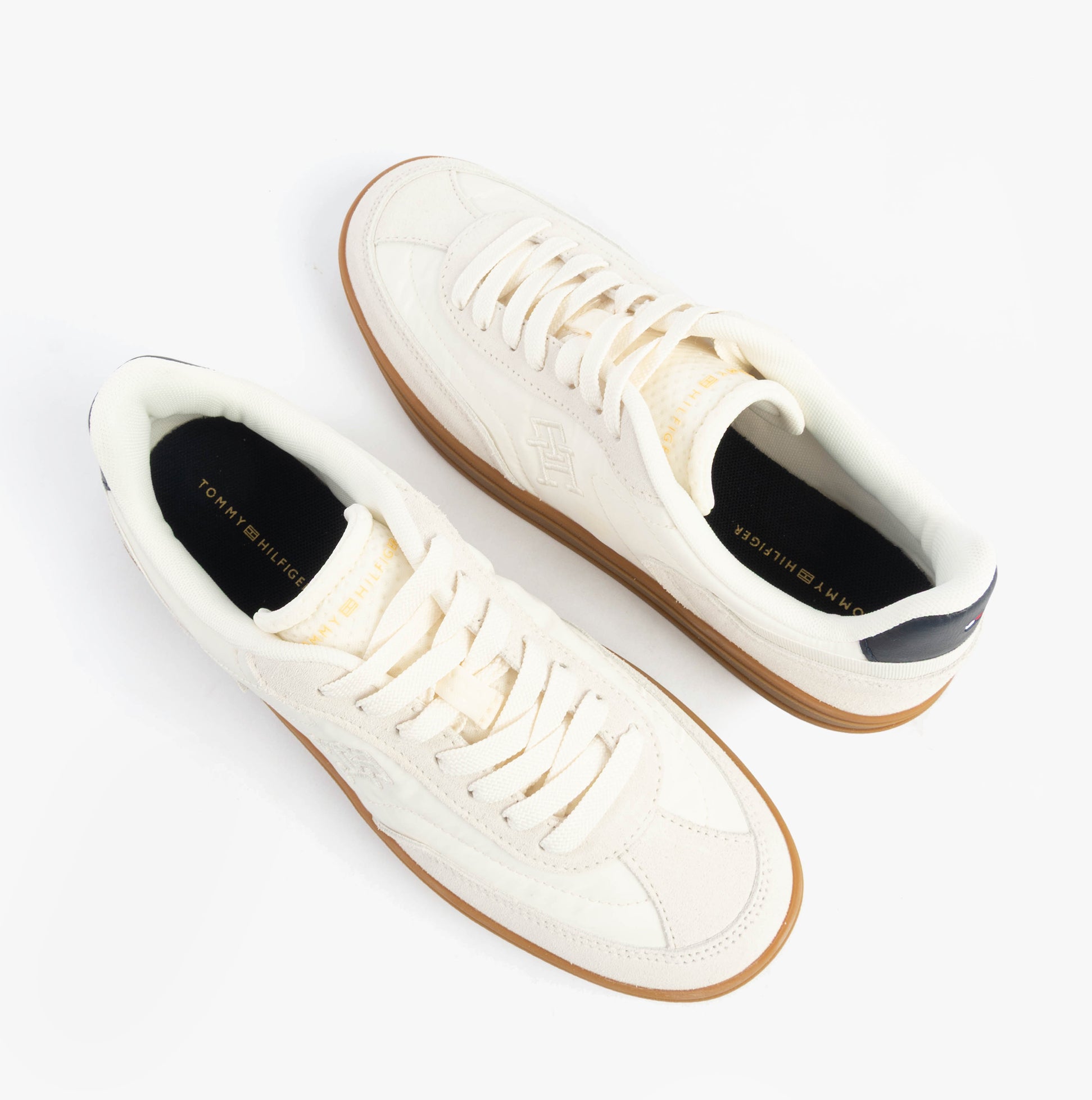 Tommy Hilfiger TH HERITAGE SNEAKER Womens Ancient White