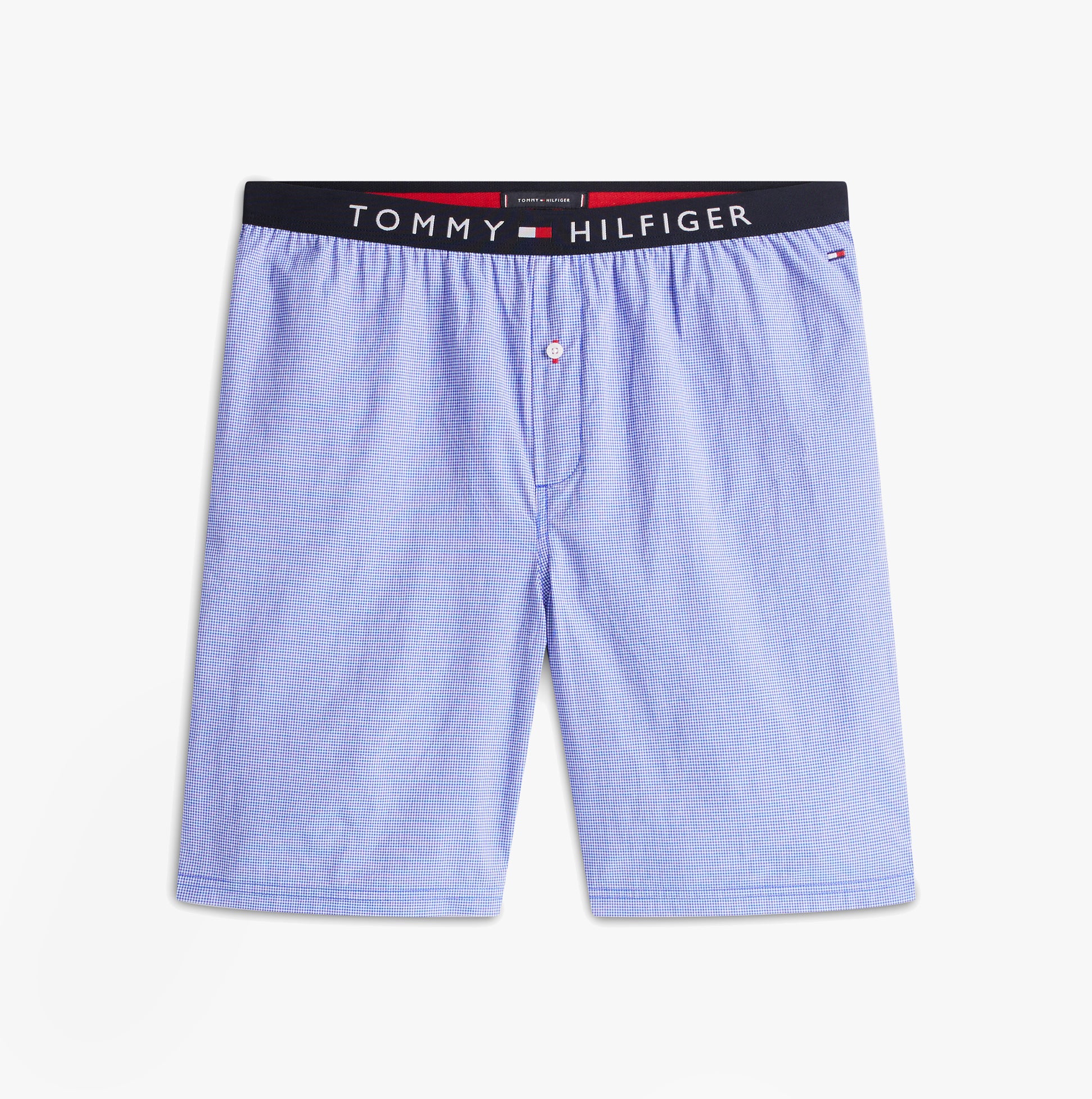 Tommy Hilfiger PURE COTTON Pyjama Set Mens Desert Sky / Mini Gingham