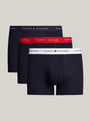 Tommy Hilfiger SIGNATURE COTTON Mens 3 Pack Trunks Navy