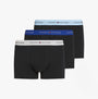 Tommy Hilfiger 3 Pack Mens Colour-Blocked Logo Trunks Multicoloured