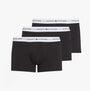 Tommy Hilfiger 3 Pack Mens Colour-Blocked Logo Trunks Black