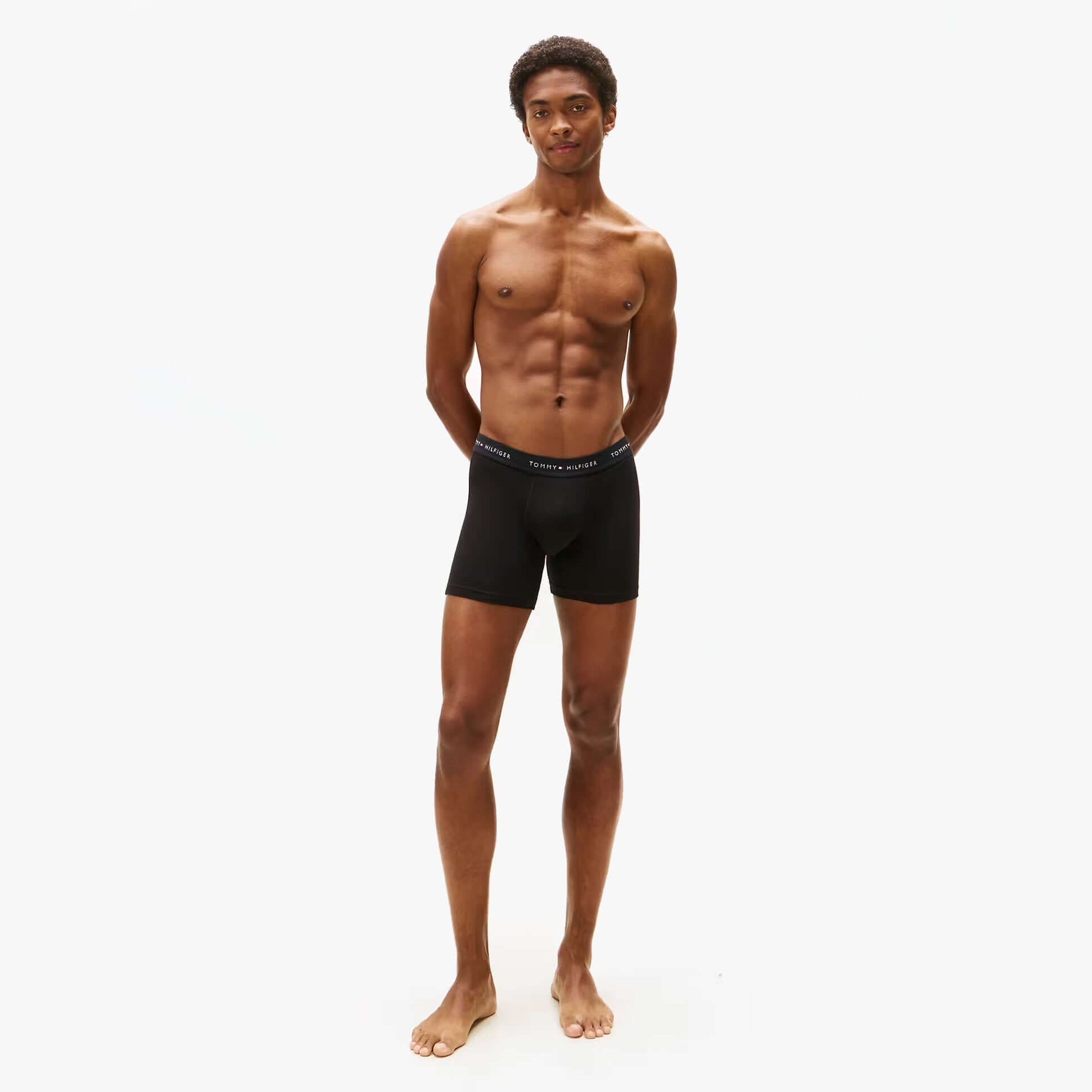 Tommy Hilfiger 3 Pack Mens BOXER BRIEF Black
