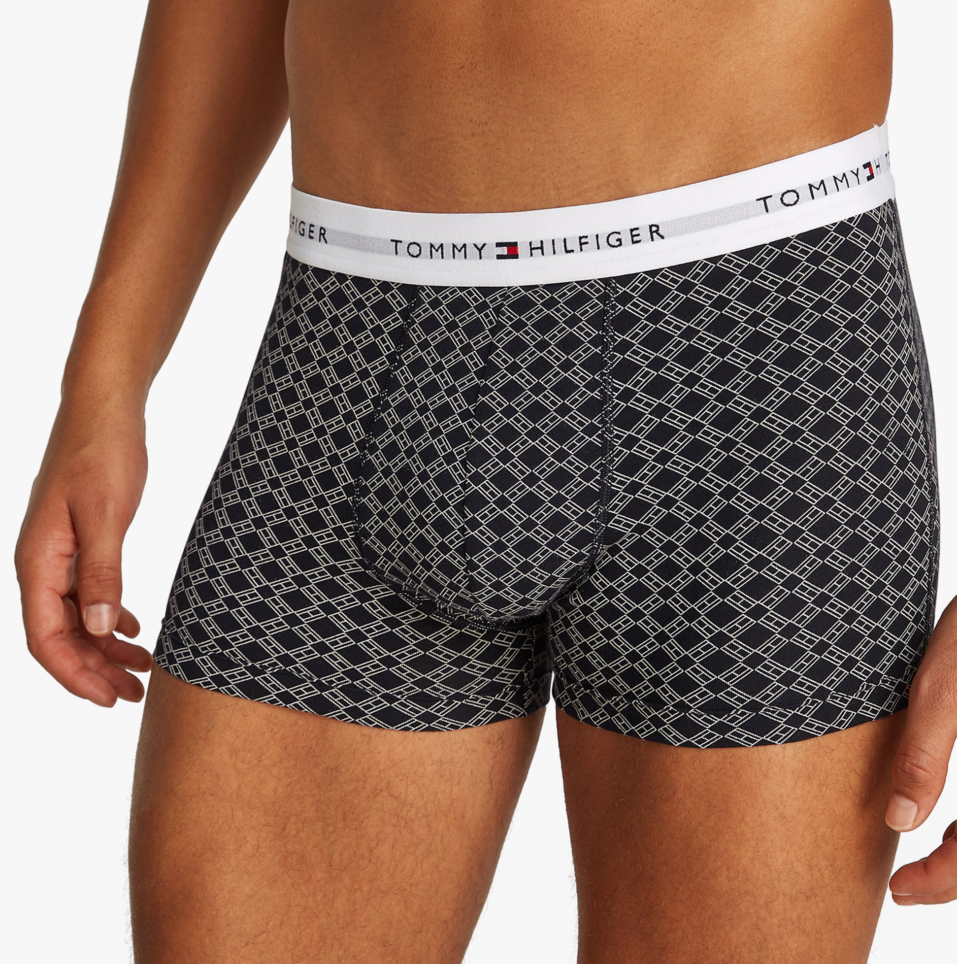 Tommy Hilfiger 3 Pack Mens Trunks Multicoloured