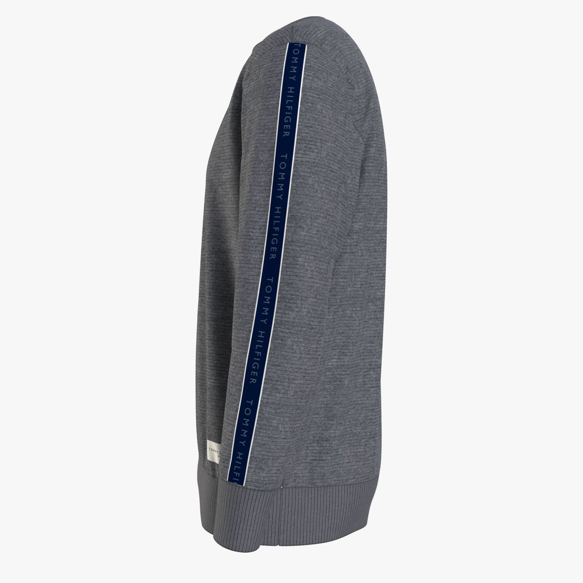 Tommy Hilfiger TH ESTABLISHED Mens Lounge Sweatshirt Dark Grey Ht