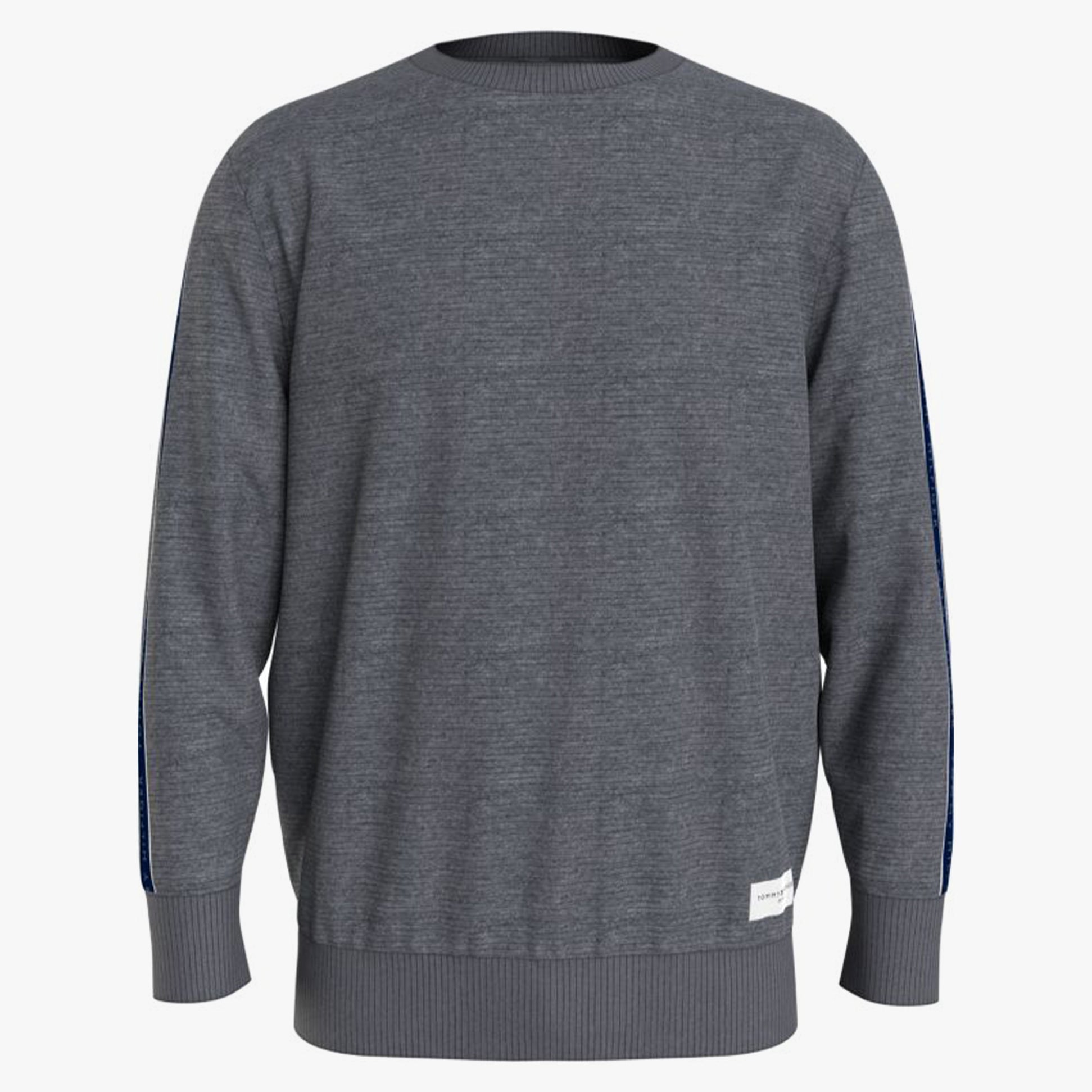 Tommy Hilfiger TH ESTABLISHED Mens Lounge Sweatshirt Dark Grey Ht