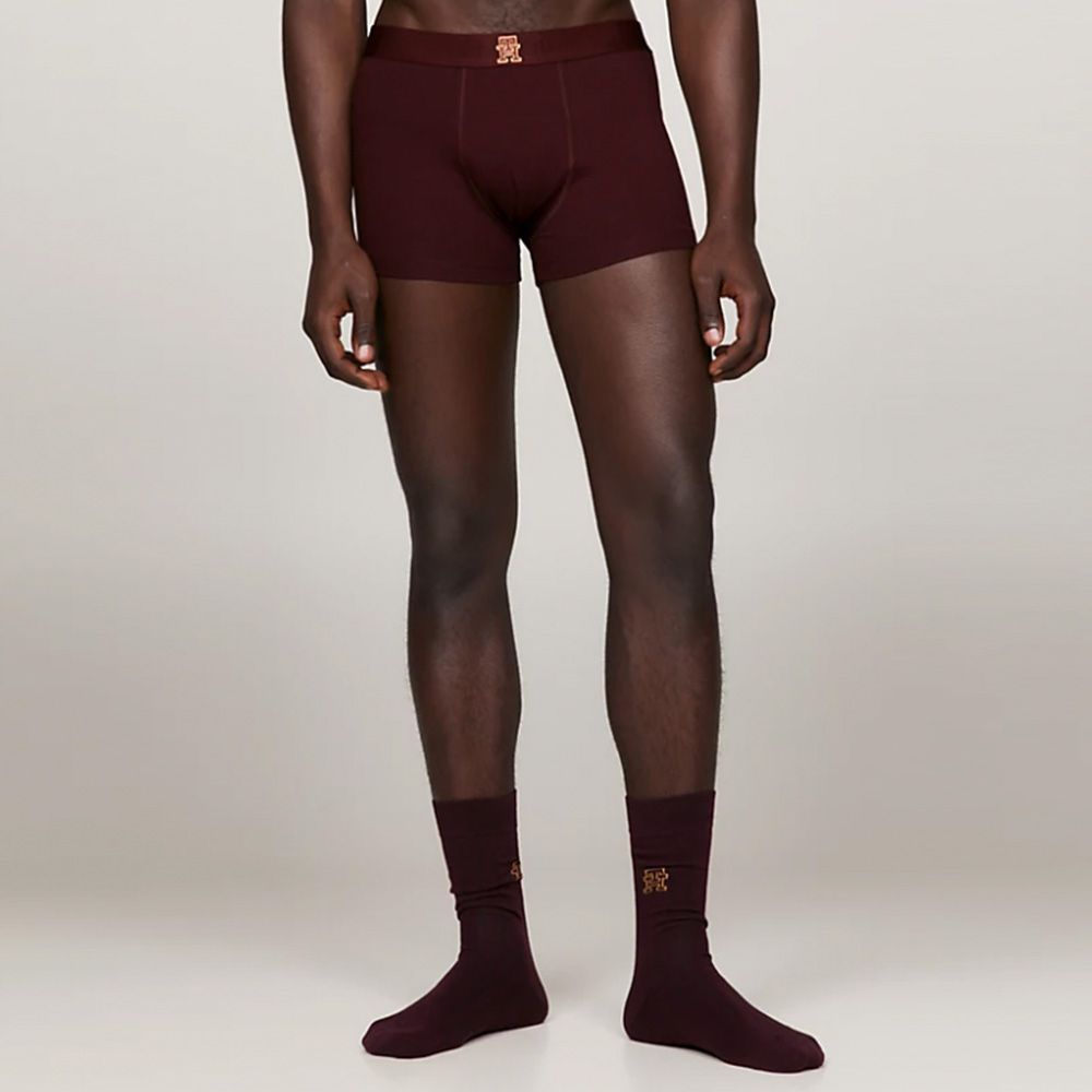 Tommy Hilfiger TRUNK & SOCK SET Mens Gift Sets Deep Burgundy/ Deep Burgundy
