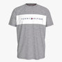 Tommy Hilfiger T-SHIRT BLO LOG Mens Light Grey Heather