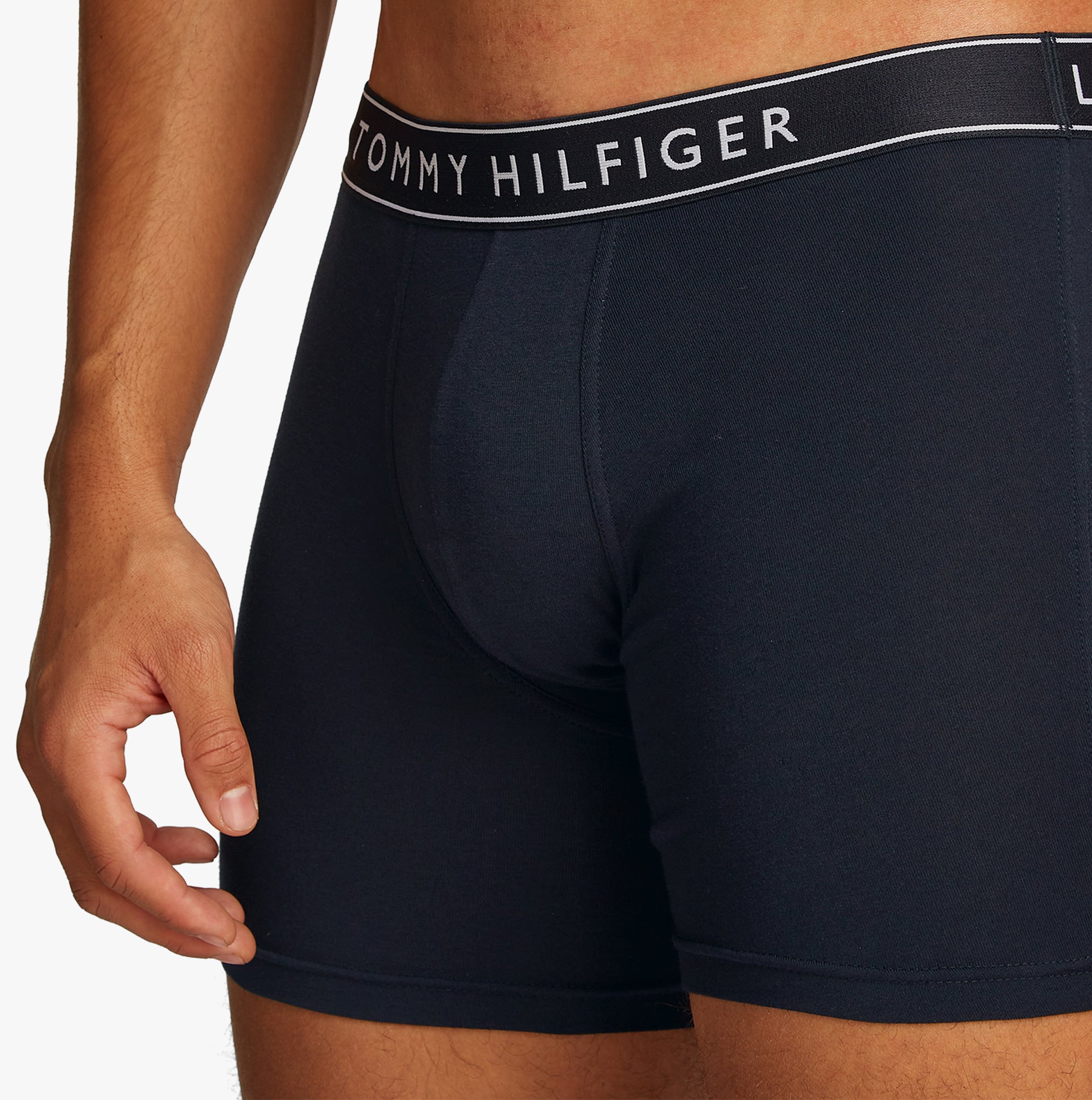 Tommy Hilfiger 3 Pack Mens Trunks Desert Sky