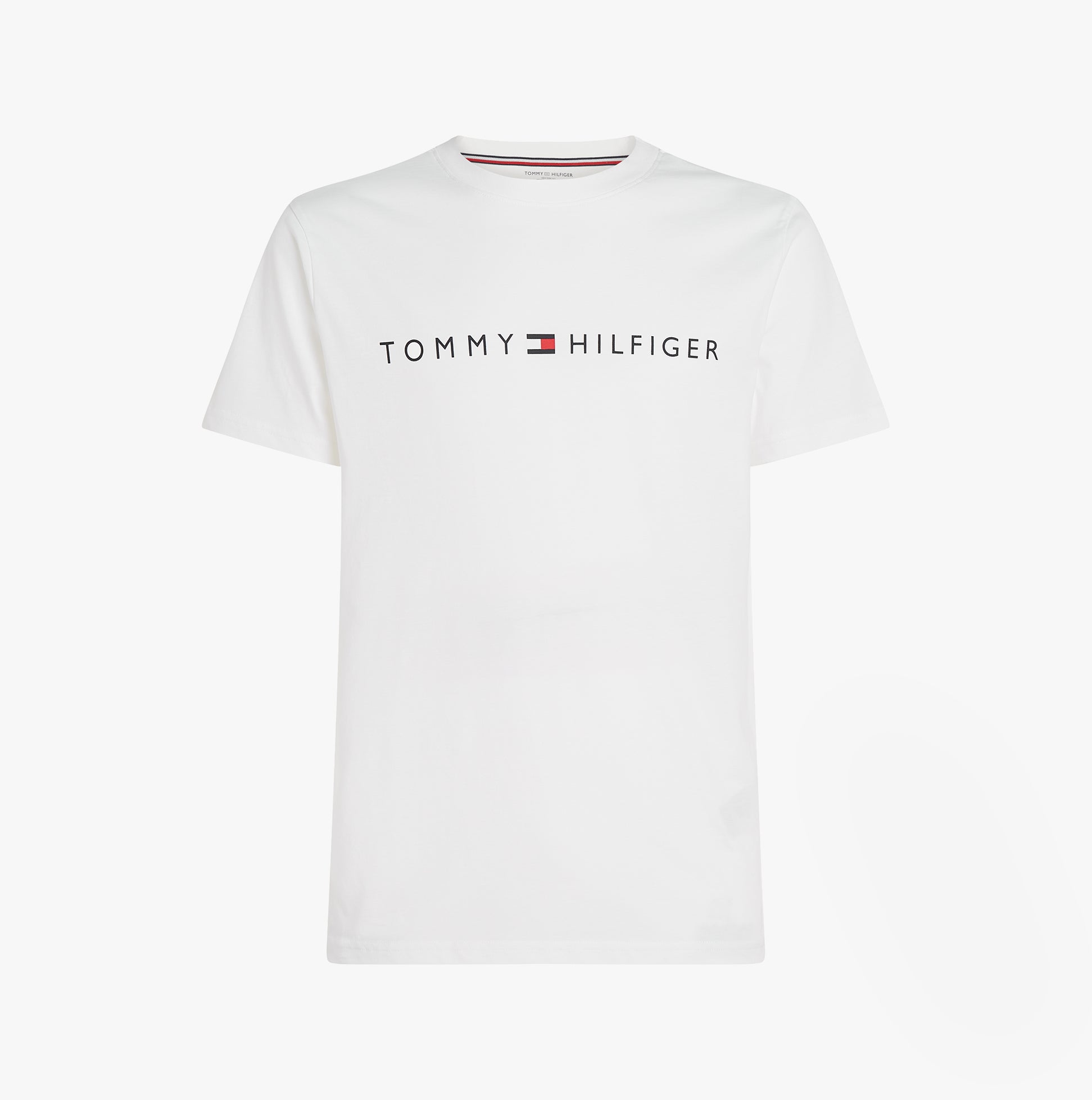 Tommy Hilfiger PURE COTTON Mens Lounge T-Shirt Optic White