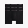 Tommy Hilfiger Mens Signature Microfibre 3 Pack Boxer Briefs Black