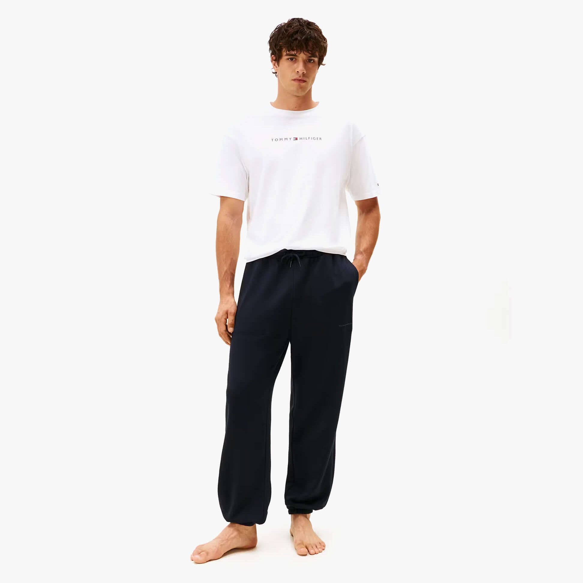 Tommy Hilfiger TRACK PANT Mens Desert Sky