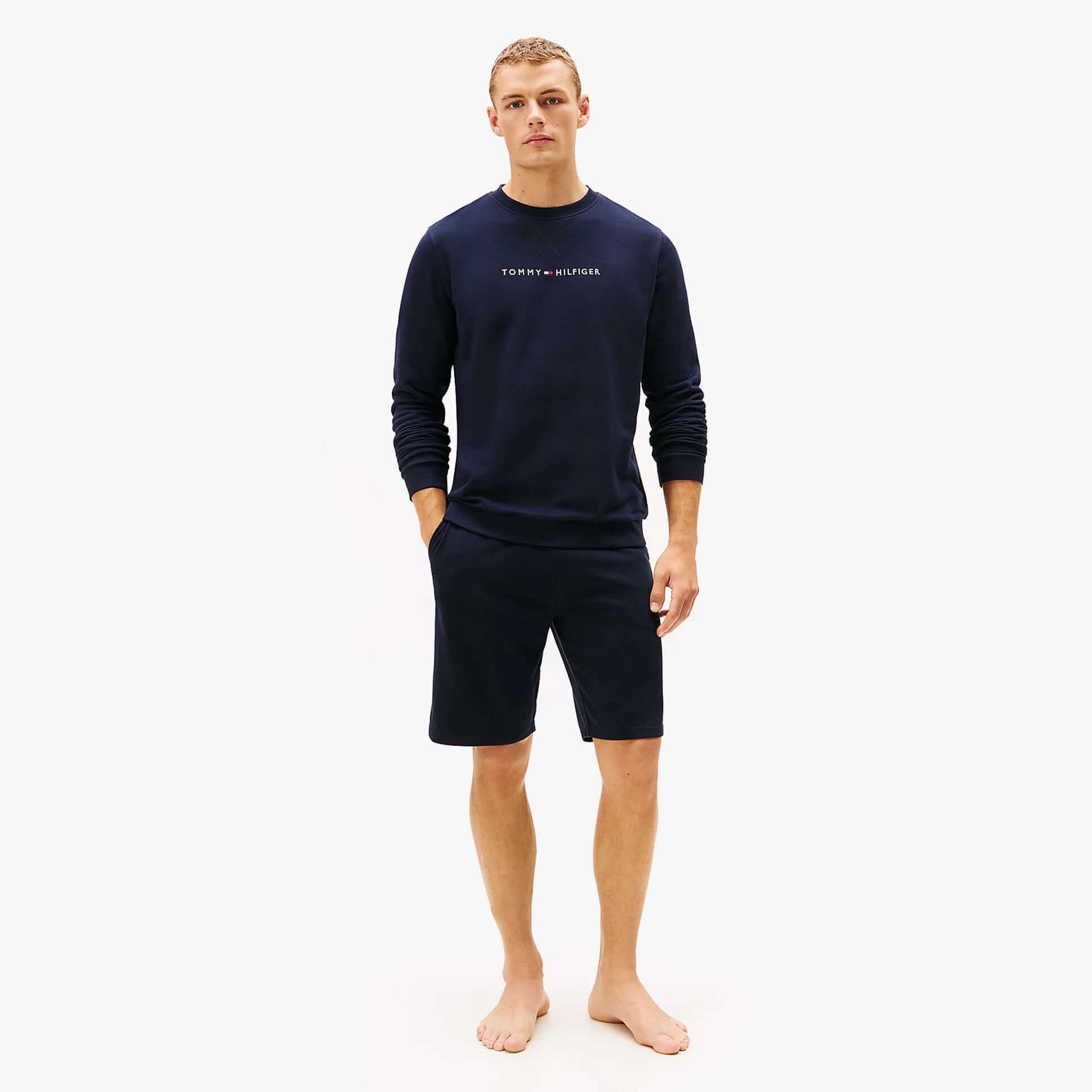 Tommy Hilfiger TRACK TOP Mens Sweatshirts Desert Sky