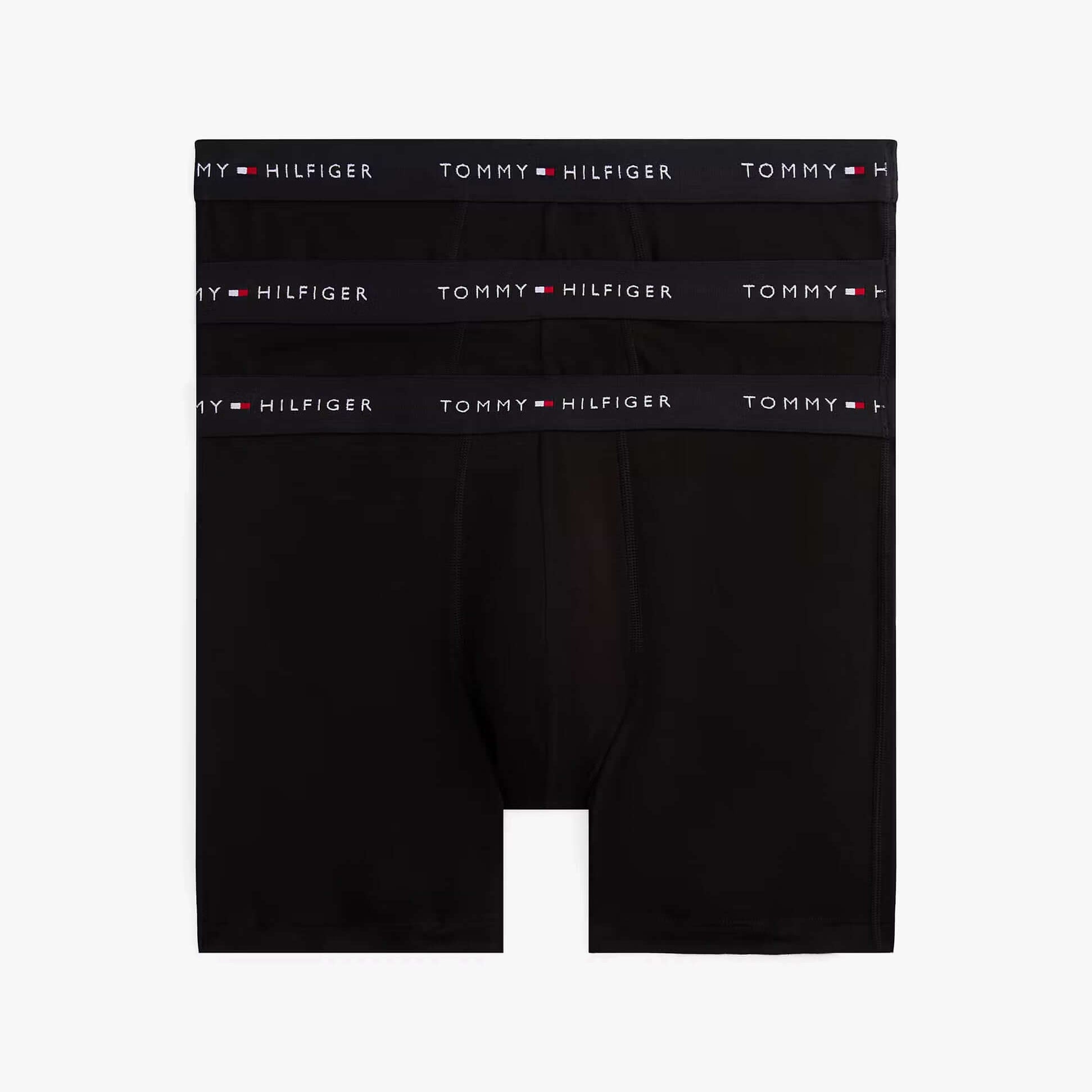 Tommy Hilfiger 3 Pack Mens BOXER BRIEF Black