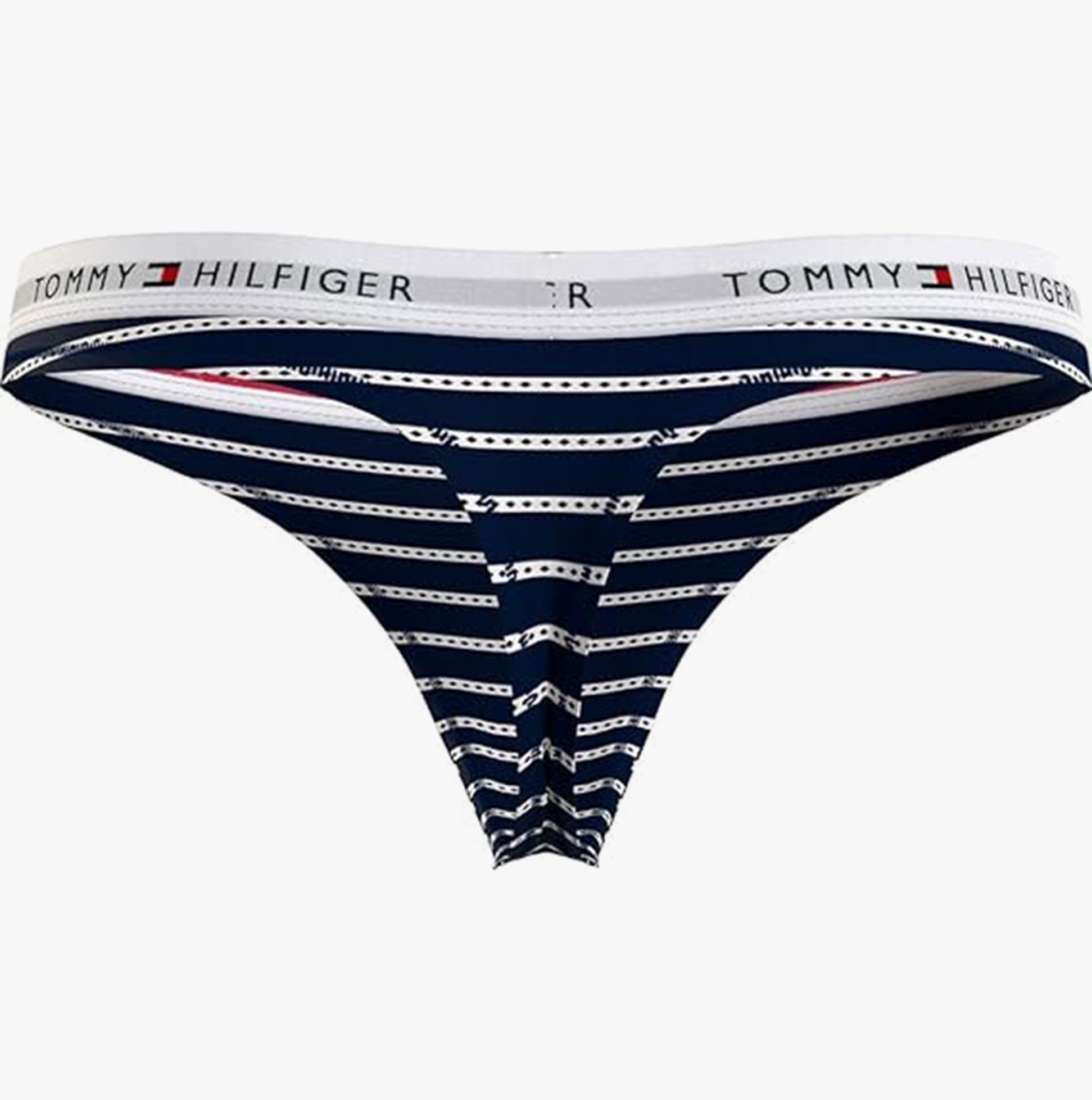 Tommy Hilfiger BIKINI PRINT Womens Underwear Argyle Stripe Desert Sky