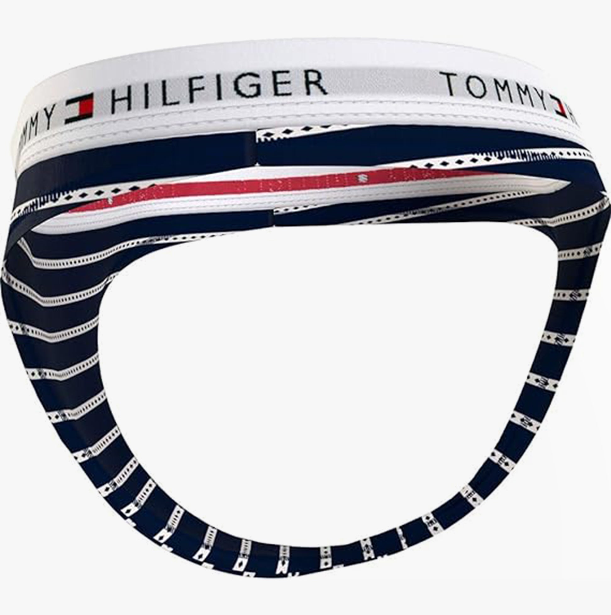 Tommy Hilfiger BIKINI PRINT Womens Underwear Argyle Stripe Desert Sky