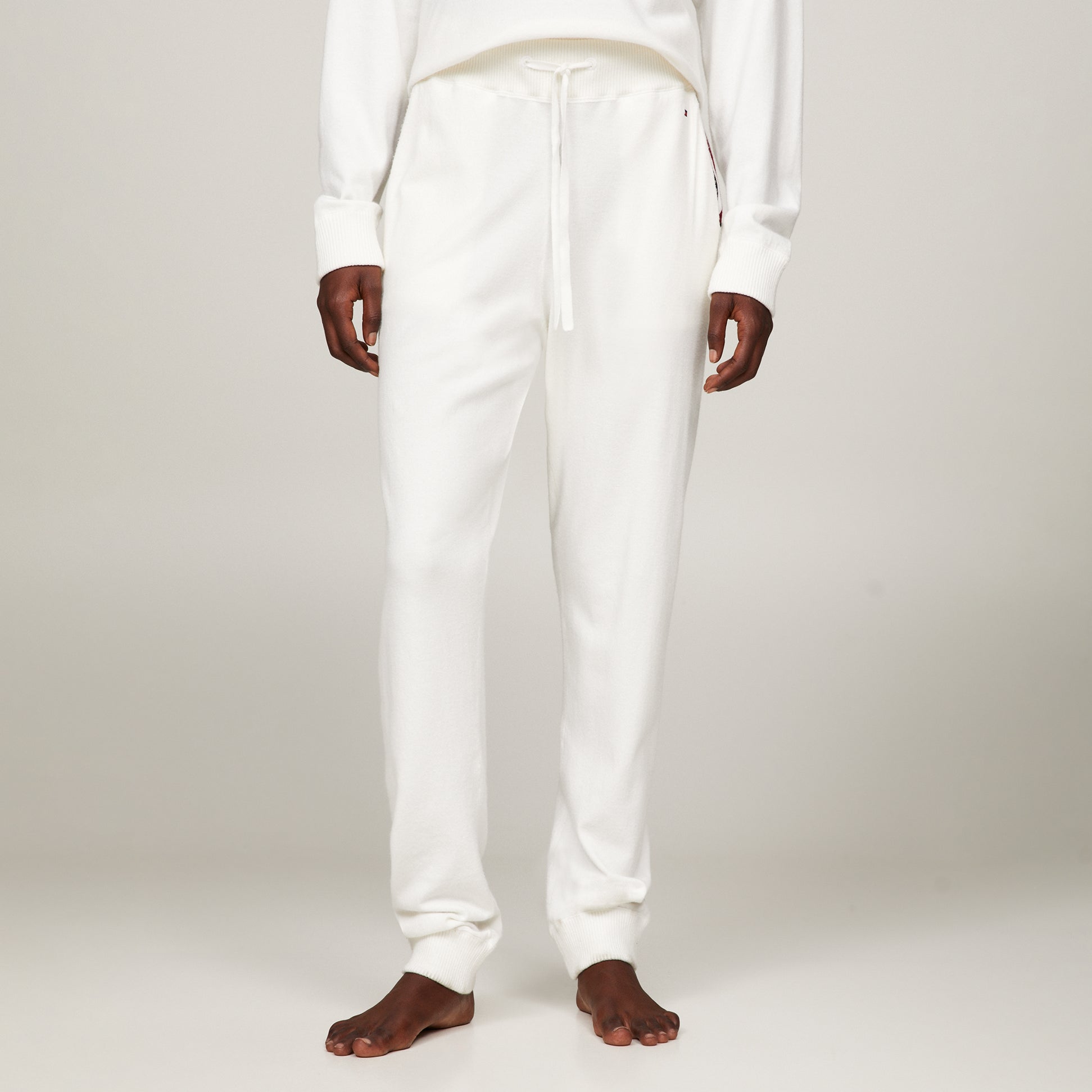 Tommy Hilfiger CUFF PANTS C&S Womens Pants Ecru