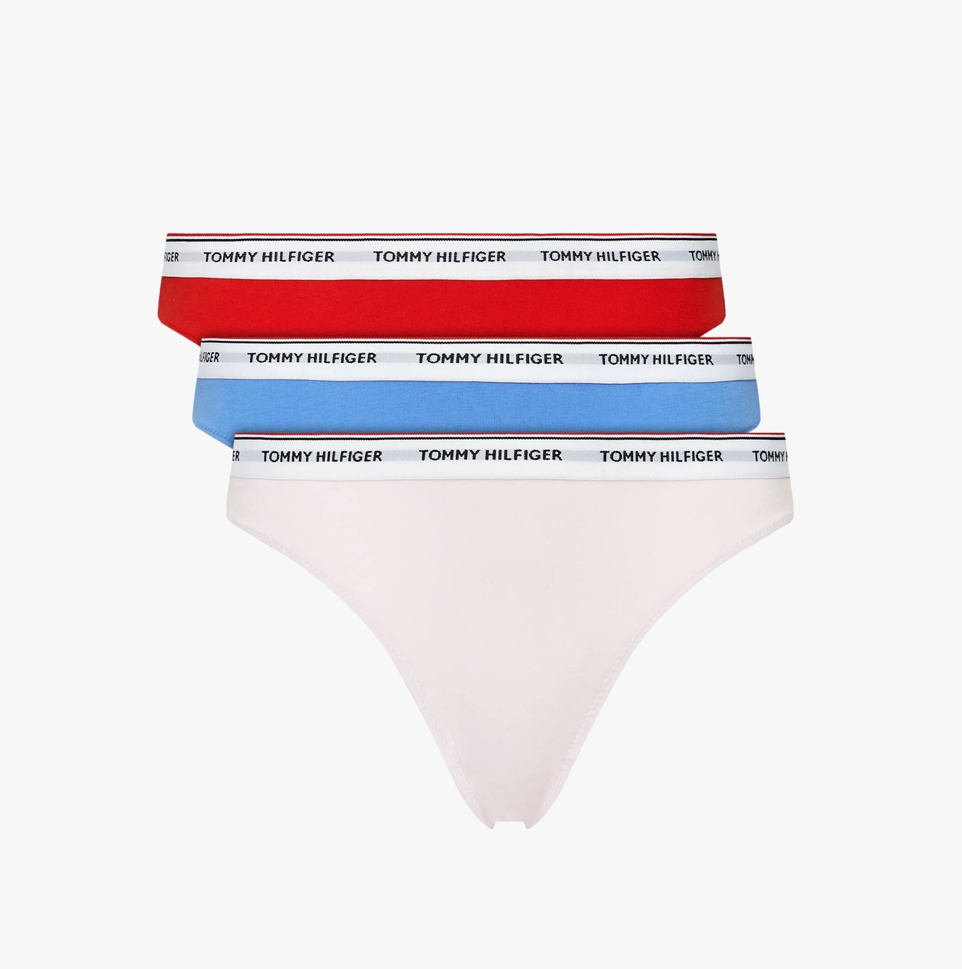 Tommy Hilfiger 3 Pack Bikini Womens Multicoloured