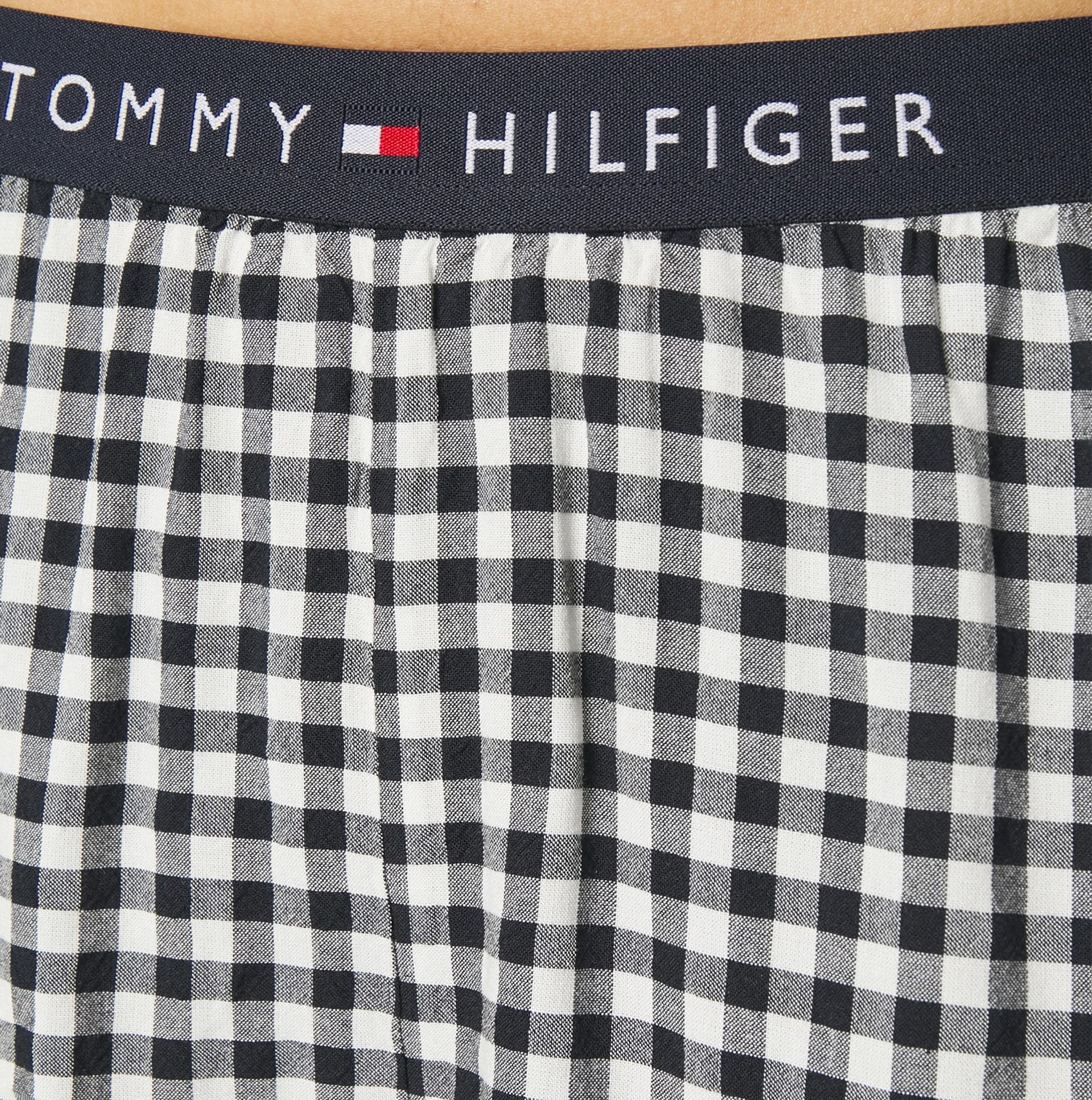 Tommy Hilfiger WOVEN SHORT PRINT Womens Shorts Heritage Gingham Desert Sky