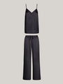 Tommy Hilfiger ESS HOLIDAY Womens Cami & Long Pants Black