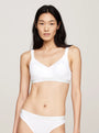 Tommy Hilfiger MONOTYPE Womens Bralette Lifts White