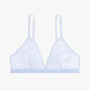 Tommy Hilfiger FLORAL LACE Womens Triangle Bra Sweet Blue