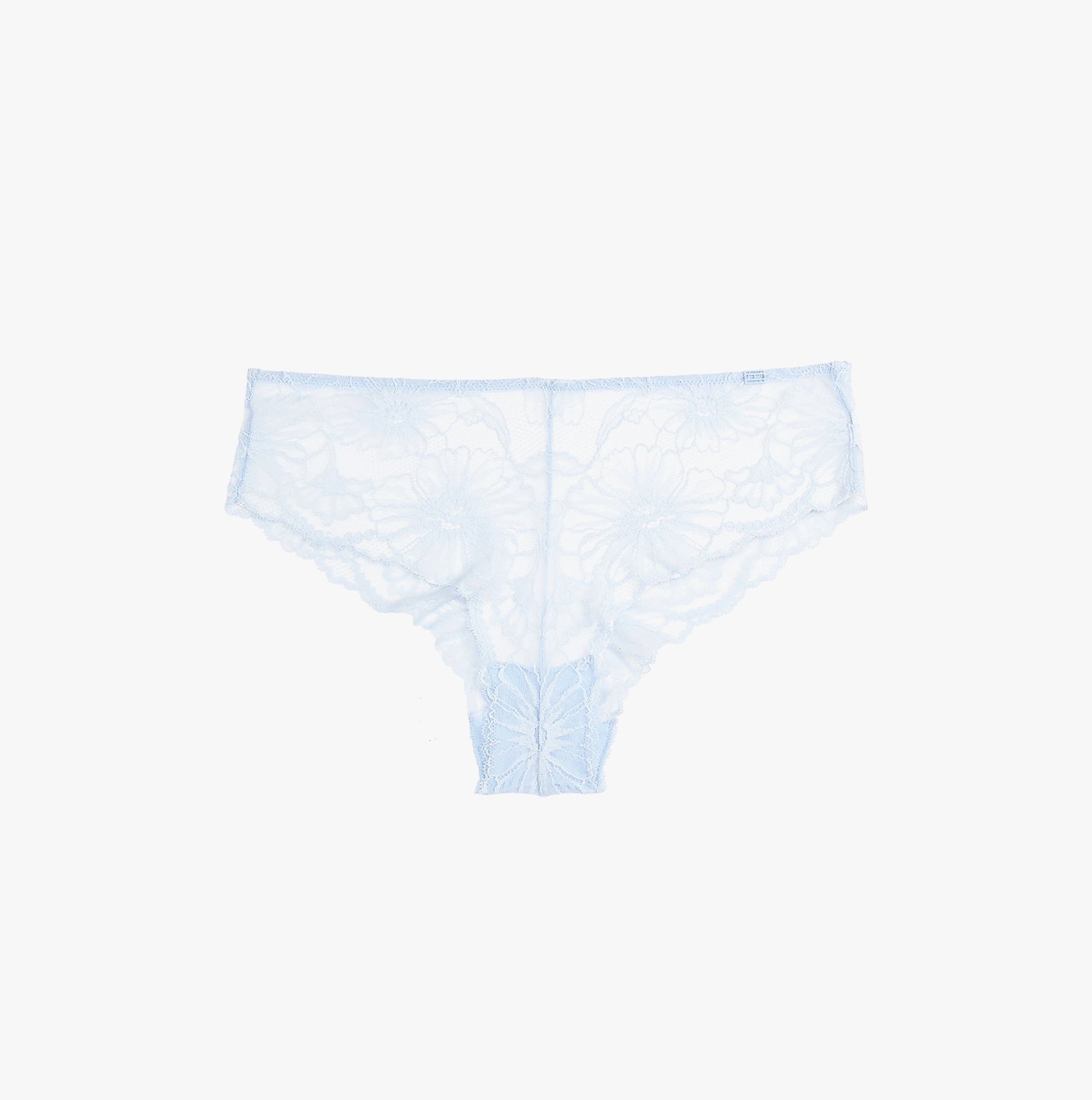 Tommy Hilfiger FLORAL LACE Womens Brazilian Briefs Sweet Blue