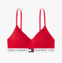 Tommy Hilfiger HERITAGE Womens Padded Push-Up Bralette Primary Red