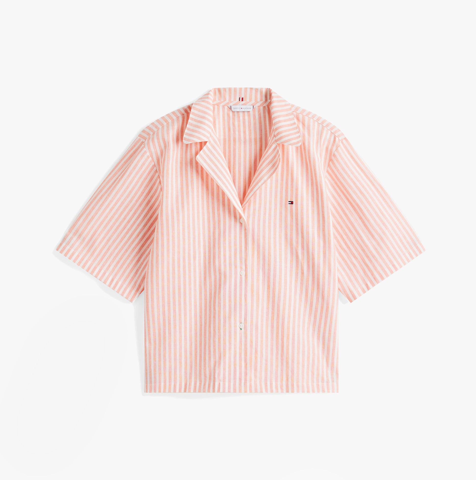 Tommy Hilfiger LINEN Relaxed Pyjama Set Womens Multicoloured