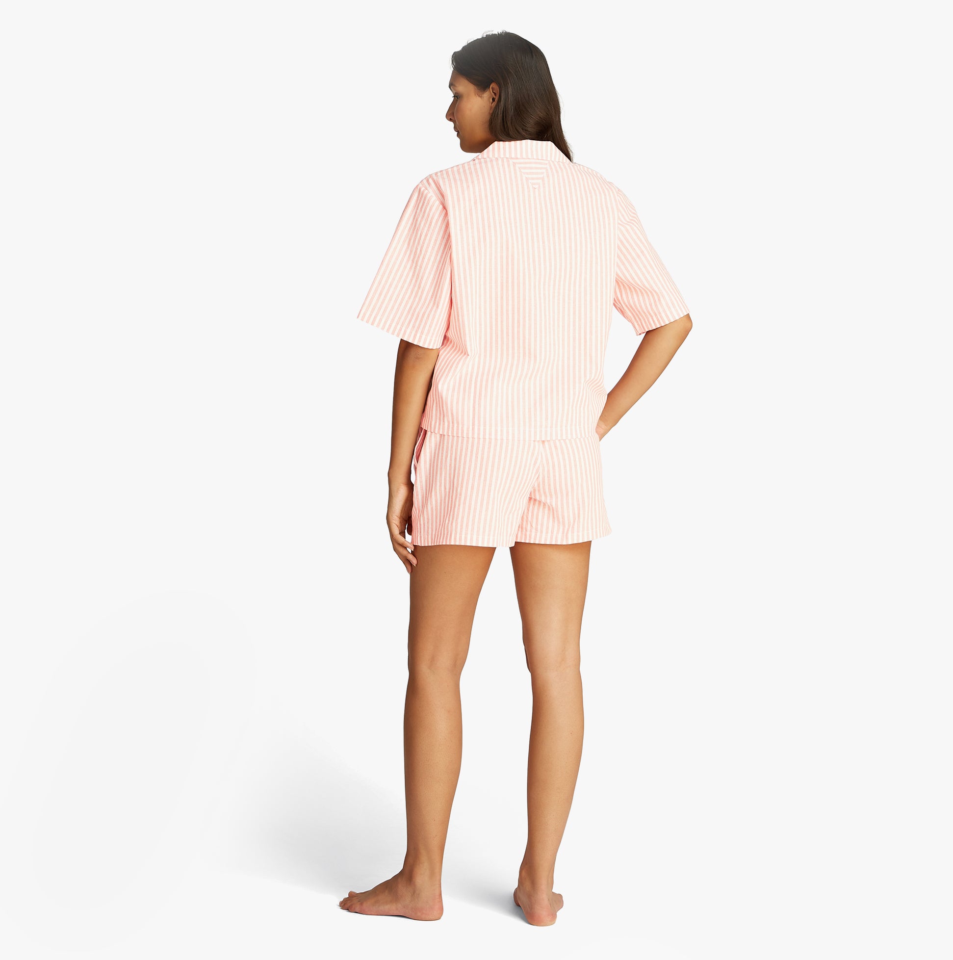 Tommy Hilfiger LINEN Relaxed Pyjama Set Womens Multicoloured