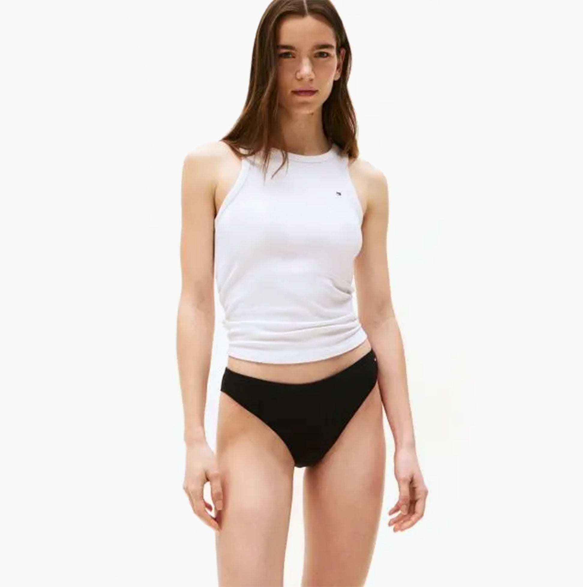 Tommy Hilfiger 3 PACK DIPPED BRAZIL Womens Briefs Brazilian Black