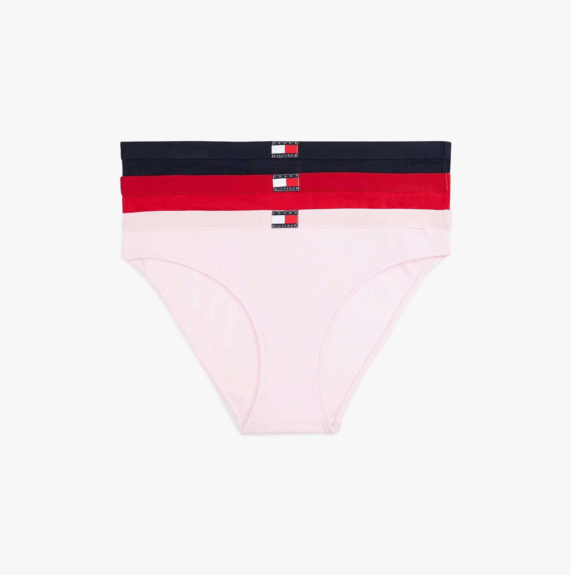 Tommy Hilfiger HERITAGE 3 Pack Womens Briefs Multicoloured