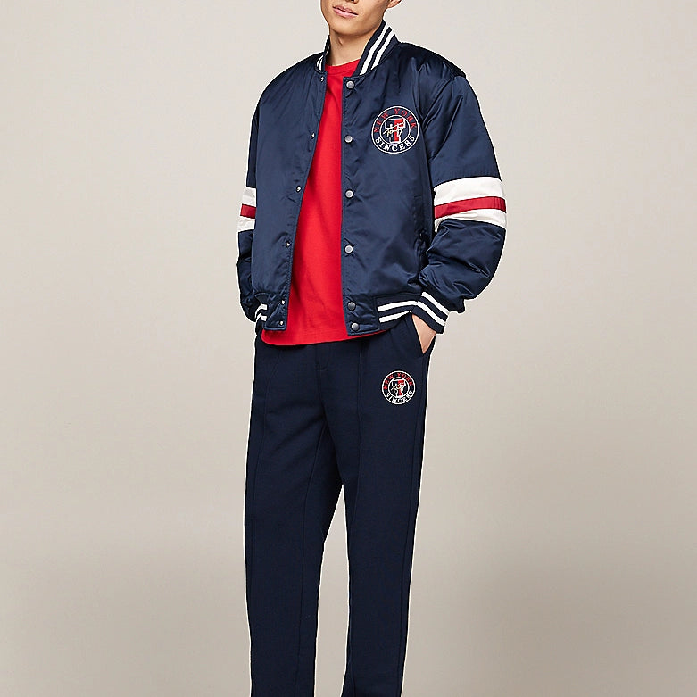 Tommy Hilfiger RETRO Suede Trainers Mens Ecru