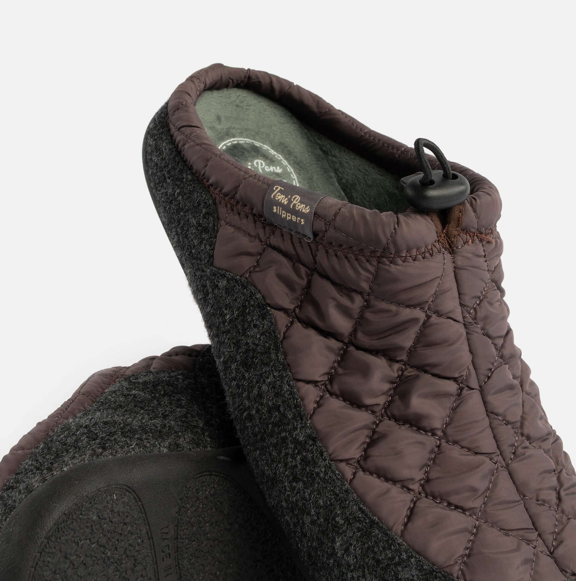 Toni Pons NADIR-UM Mens Mule Slippers Pruna Wine