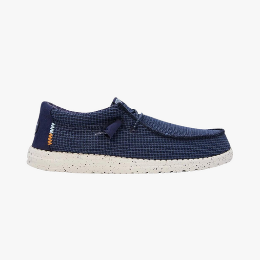 HEYDUDE WALLY Mens Shoes Navy