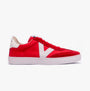 Victoria BERLIN SPLIT LEATHER & NYLON Womens Trainers Rojo